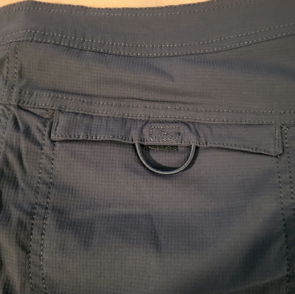 Le Verde Blue Mini Skort with Zip Pockets..Super Cute - Picture 10 of 14